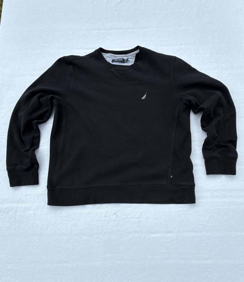 Nautica Black Crew Neck